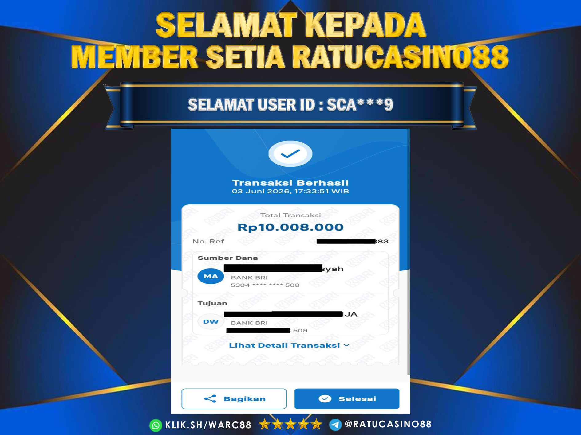 WITHDRAWAL MEMBER 224